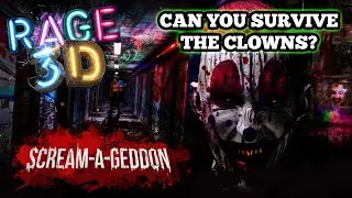 Angry Clowns Are Coming To Get You At Scream-A-Geddon's Rage 3D Haunted House!