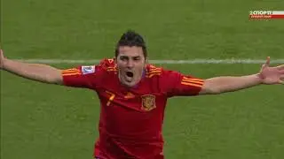 World Cup 2010  Spain Portugal  1 0  David Villa S&aacute;nchez