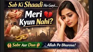 &ldquo;Sab Ki Shadi Ho Gayi Meri Kyun Nahi? Islamic Reality Of Delay