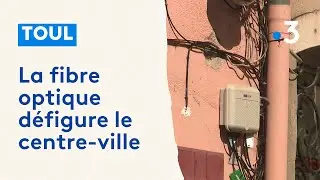 La fibre optique &agrave; Toul : les raccordements inesth&eacute;tiques d&eacute;figurent le centre historique