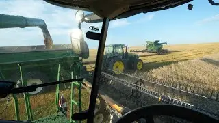 Finally Back To Cutting Wheat