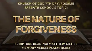 Church of God 7th Day (Jamaica)| Sabbath School