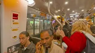 Parisian metro Bercy Bercy to Monmart, Paris