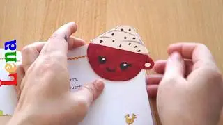 Tasse Lesezeichen selber machen ☕ Cup Corner Bookmark DIY ☕ Закладка для книг из бумаги