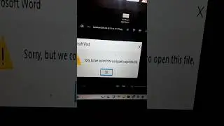 How To Fix Sorry, but we couldn't find a program to open this file. Fix Word Error PDF #ubscribe