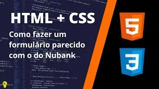 Como fazer um formulário parecido com o do Nubank com HTML e CSS