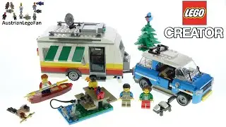 LEGO Creator 31108 Caravan Family Holiday - Lego Speed Build Review