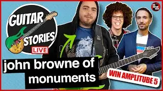 RIFF HARD with John Browne of Monuments | Guitar Stories Podcast Live | #24