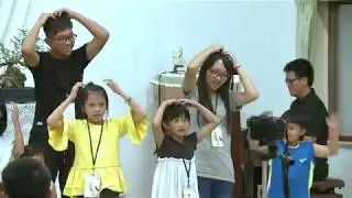 在   神殿中