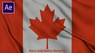 Realistic Waving Flag Animation | After Effects Tutorial