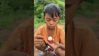🌈🚀🤯MY BROTHER TRYING TO EAT STRAWBERRY 🍓😞🤤😲#food