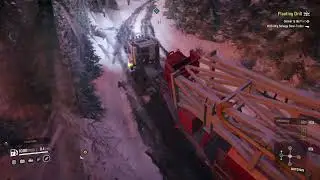 SnowRunner gameplay : contracts - Alaska part 1 - ps4