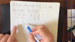 Кодирование и декодирование с использованием матриц.