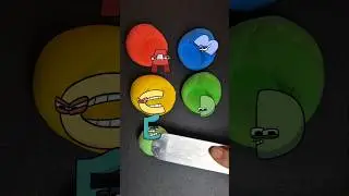 Reverse Alphabet lore Experiment  #art #colormixing #satisfying #shorts #alphabetlore