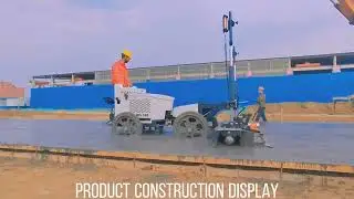 Concrete Floor Leveling Laser Vibratory Screed Machine With Parts