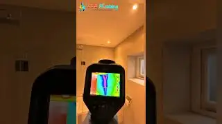 Thermal Imaging Shows Cold Bathroom Corner | Hidden Moisture & Mould Risk Behind Walls N11