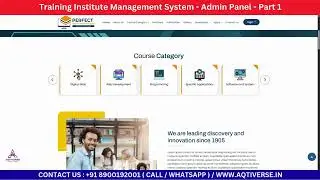 Admin Demo1 - Computer & Training Institute Management System Software | Aqtiverse Technology