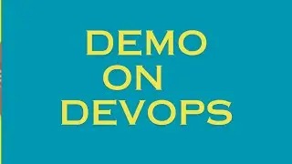 Demo on Devops