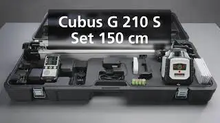 Laserliner Rotationslaser Cubus Green 210 Set 150 cm
