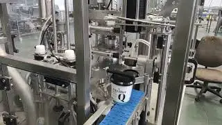 Compact Rotary Cup Filling & Sealing Machine