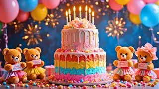 1 Hour Happy Birthday Song 🥳 Non-Stop Birthday Party Music (No Ads