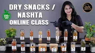 Indian Dry Snacks / Nashta Online Class | To Buy ☎️ 8551 8551 04 8551 8551 03 | Om Sai Cooking Class