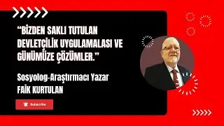 Bizden Saklı Tutulan Devlet&ccedil;ilik Uygulamalası ve G&uuml;n&uuml;m&uuml;ze &Ccedil;&ouml;z&uuml;mler - Sunum