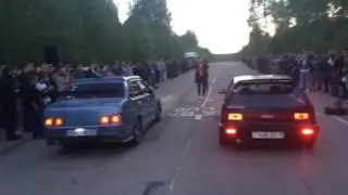 Civic EF B18C Red TOP DRAG