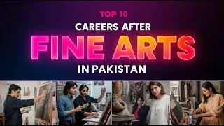 Top 10 Careers After Fine Arts in Pakistan 2025 | Best Creative Jobs, Salary & Scope