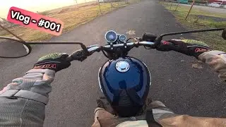 First Vlog #001 | Long Ride with new 2025 Royal Enfield Meteor 350 in Ongole