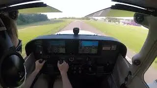 Первый самостоятельный на Cessna 172S 💚