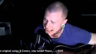Linus Svenning - Scars (Papa Roach Acoustic Cover) - LIVE