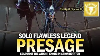 Solo Flawless Legend Presage in Season of the Witch (Exotic Mission Rotator) [Destiny 2]