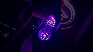 Light Up Your Sips with Custom LED Cup Holder Lights!