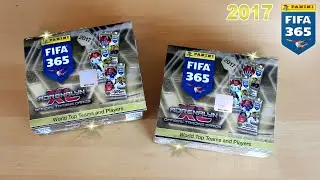 UNBOXING BOOSTER BOX (144 CARDS) | Panini FIFA 365 2017 ADRENALYN XL | 24 Trading Card Booster!!!