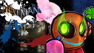 life was hard so I had a laugh Batman Arkham knight