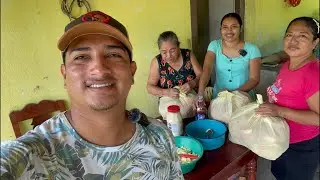 Preparando las tortas de horneado para el reso del San Judas Tadeo ☺️🏞️