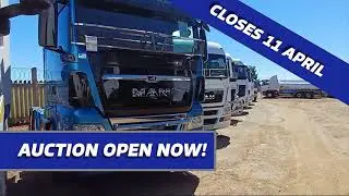 Truck & Machinery Bank Asset, Liquidation & De-fleet Online Auction