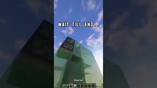 Minecraft Working Rocket 🔥 #minecraft  #shorts