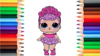 LOL Surprise Coloring Book Compilation Color Swap Glamstronaut Baby #coloringbook #lol