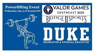 Valor Games 2025: Powerlifting Event