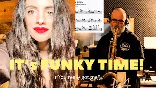 IT&rsquo;s FUNKY TIME (Transcription on Michael Brecker&rsquo;s solo &ldquo;You Really Got Me&rdquo;)