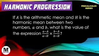 3.4 | Harmonic Mean | Introduction to Harmonic Mean