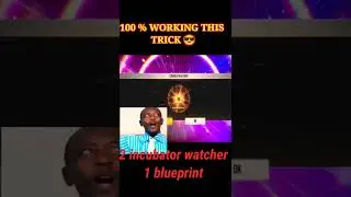 2 incubator watcher mai 1 stone aur 1 blueprint New Trick 😎 #shorts #youtubeshorts #freefire