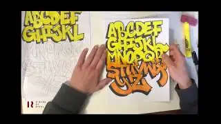 Alphabet Lettering Tutorial