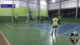 6ª COPA DE BASE JOVENS PROMESSAS FUTSAL - SUB 15 - DEC X CRAQUES DO FUTURO