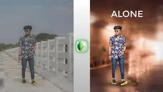 Snapseed New Alone Concept Photo Editing 2021 | New Cb Photo Editing | Background Change Photo