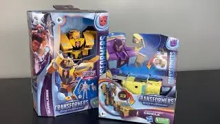 Transformers Earthspark Deluxe Class Bumblebee and Flip Changer 1-Step Changer Swindle Review