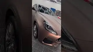 CAXVINYL Factory Direct HD PET Liner Ghost Matte Metallic Copper Car Wrap