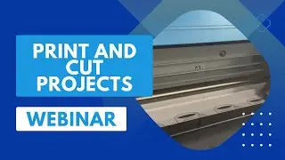 Create Stickers and Wall Decals with a Roland Printer Cutter Webinar | April 26, 2023